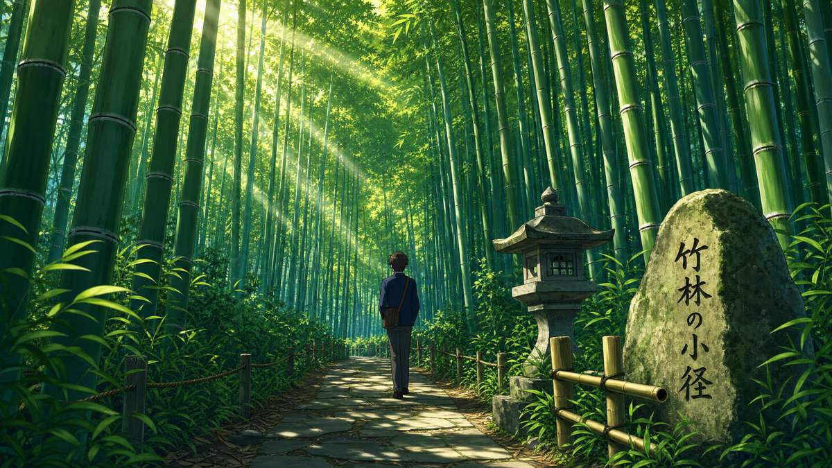 小马拉大车植物视频-竹林探秘